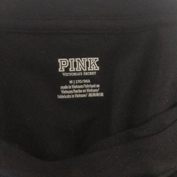 PINK long sleeve crop top - Picture 2 of 2